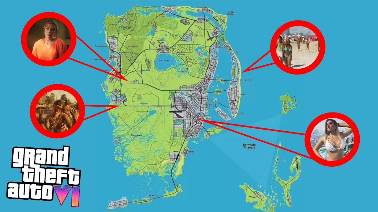 GTA 6 map leak reddit